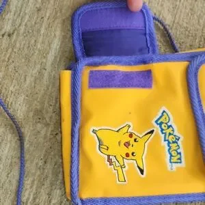 Nintendo Toys Gameboy Color Carrying Case Yellow Teal Pikachu